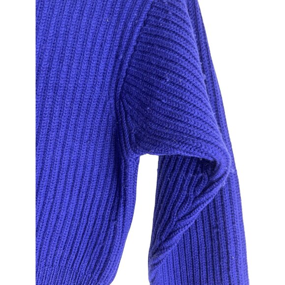 Jones New York Large Purple Knit Chunky Turtleneck Sweater 36a - Picture 8 of 8